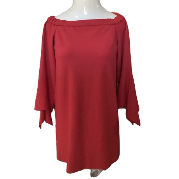 Tibi flaming red dress size 2 - Picture 2 of 6